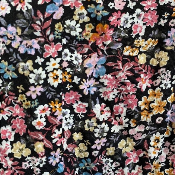 Floral Puff Sleeve Dress - Picture 4 of 5